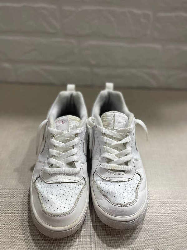 кроссовки черные, белые 9