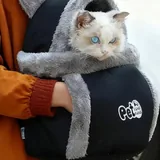 Тёплый рюкзак-переноска для собак и кошек 2