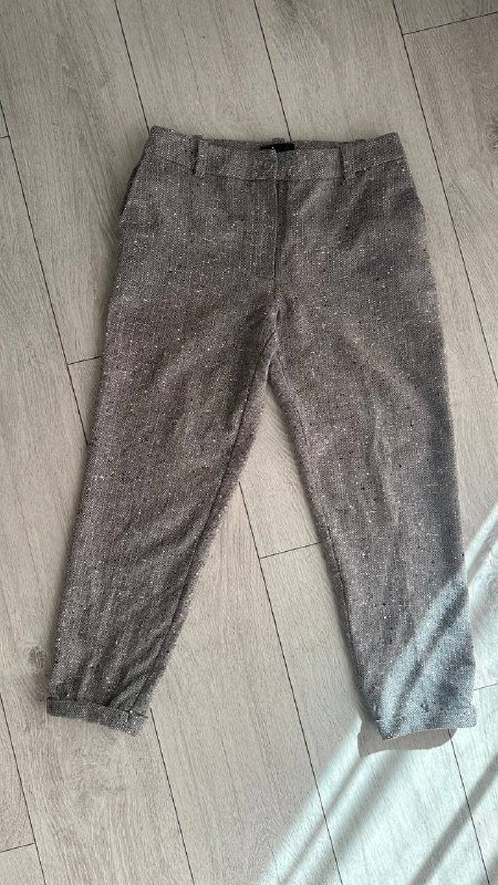 Серый костюм бомбер и штаны размер S 3