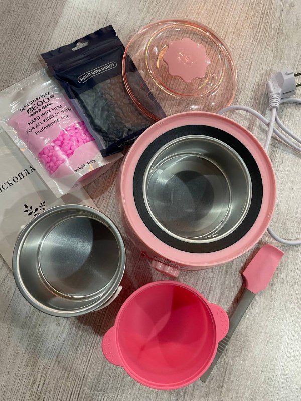 Воскоплав для воска и сахарной пасты с аксессуарами 2