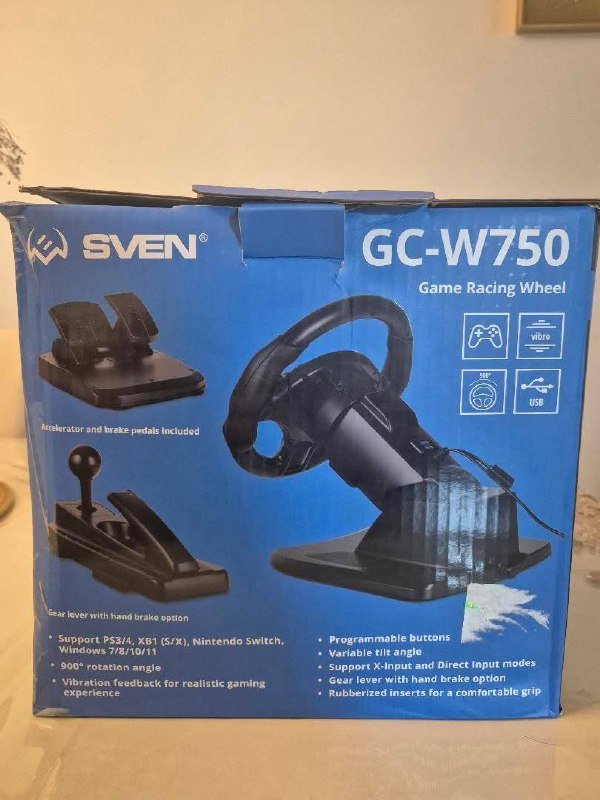 Игровой руль SVEN GC-W750