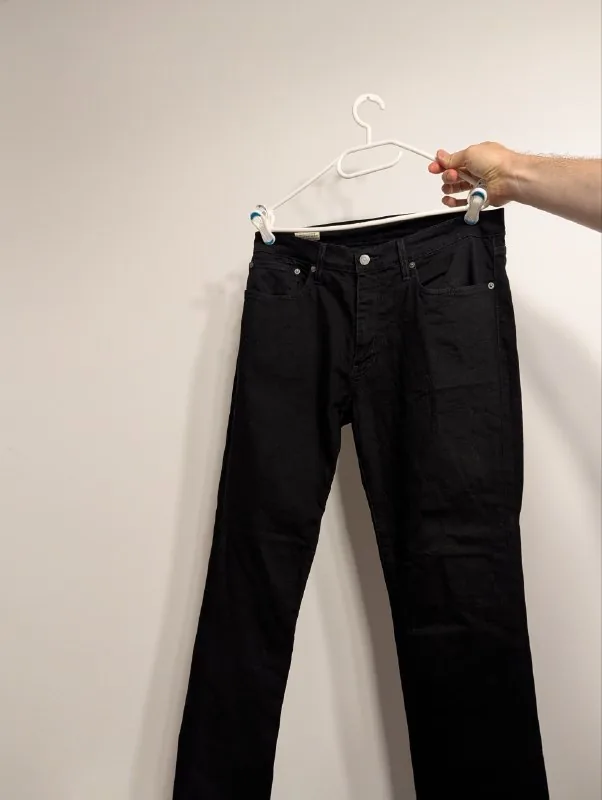 Чёрные джинсы Levi's 511 Slim 1