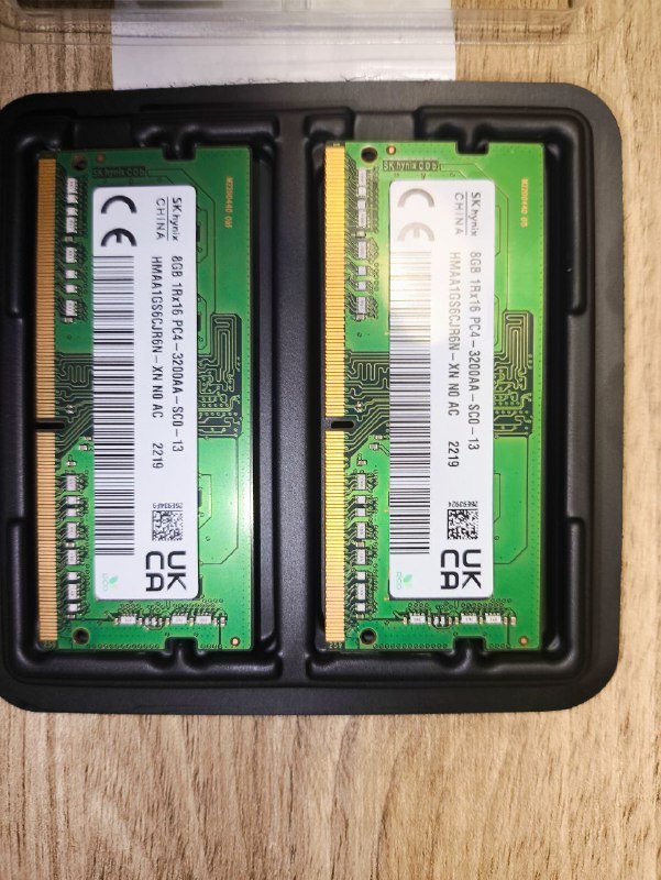 Оперативная память Hynix SODIMM 2х8Гб DDR4 3200Гц 2