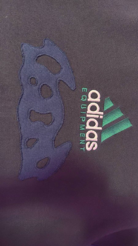 Свитшот апсайкл Adidas ручная работа ХХЛ 4