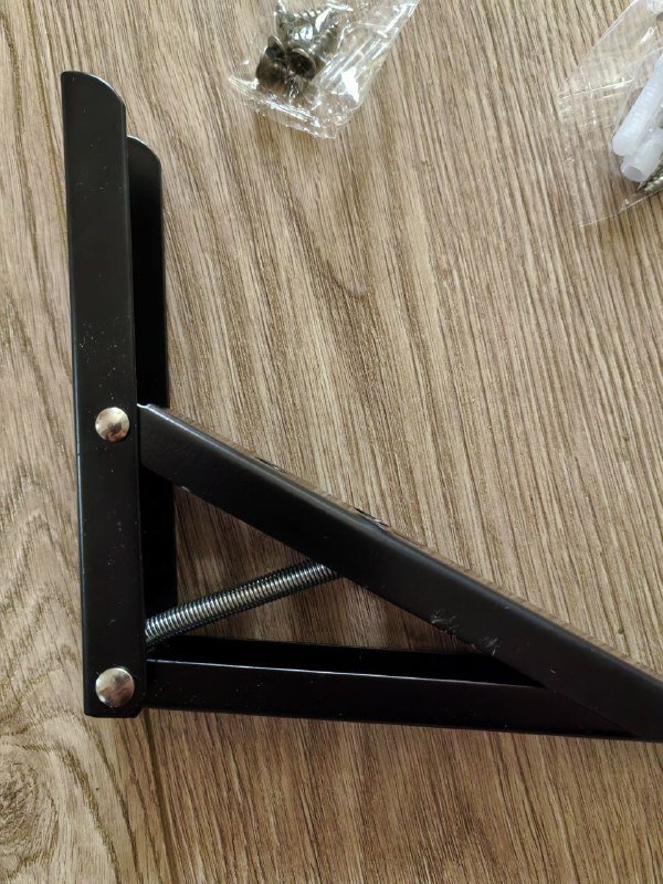 Крепление для складной полки столика 34 см 2