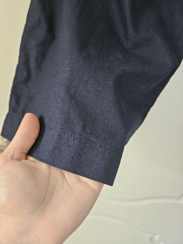 Темно-синие брюки Uniqlo, размер XS (RU 42) 2