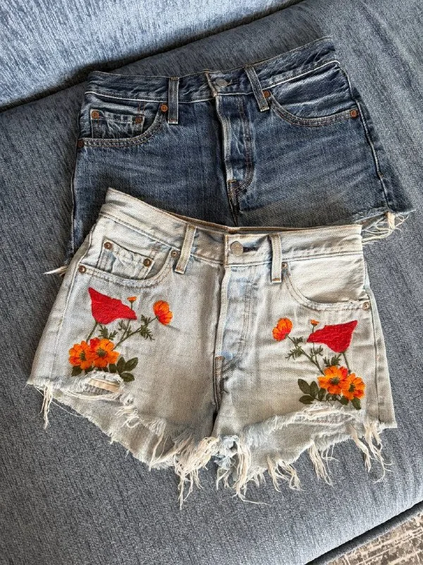 Джинсовые шорты Levi’s 1