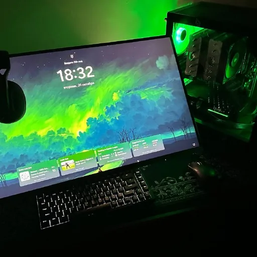 Игровой компьютер RTX 5060 с монитором AOC 240Hz