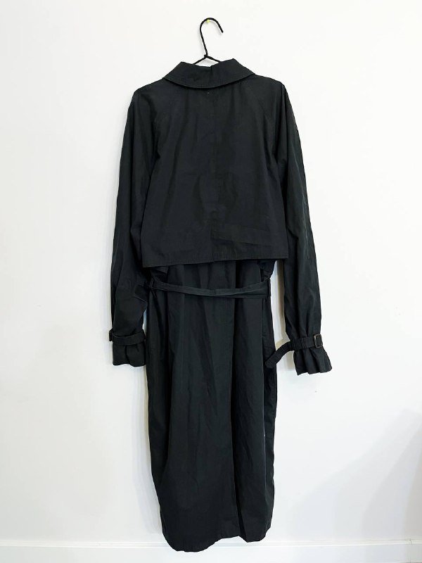 Оверсайз унисекс плащ тренч размер L 2