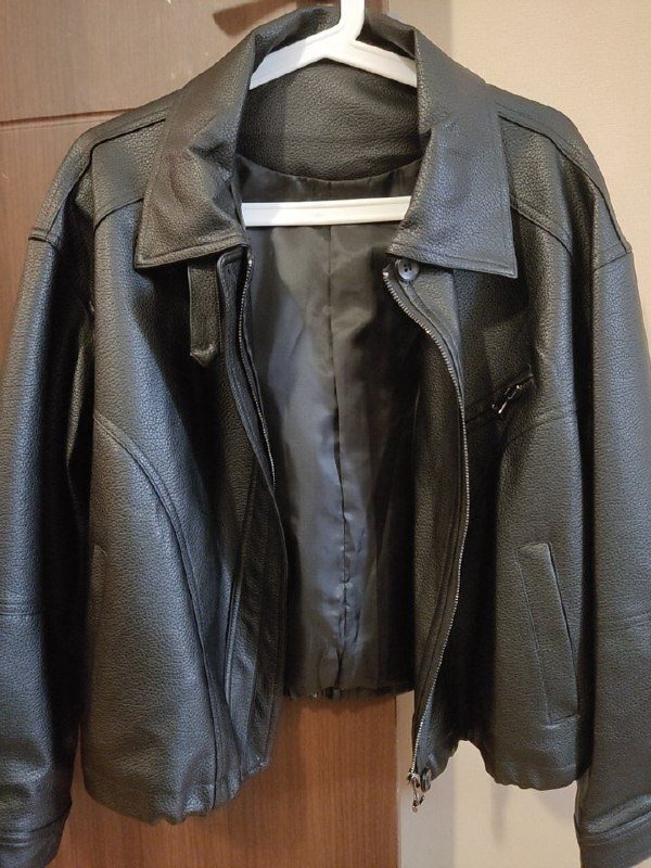 Куртка экокожа, свитер оверсайз, толстовка оверсайз, куртка Kappa оригинал