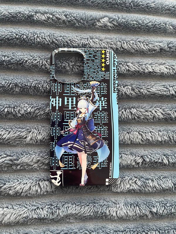 Пластиковый чехол на IPhone 12 Pro Max с принтом Genshin Impact