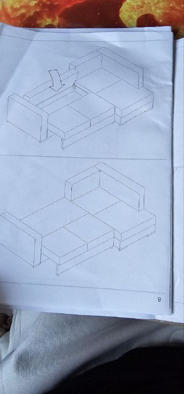 Диван угловой La'Sofa Плаза раскладываемый с хранения вещей 7