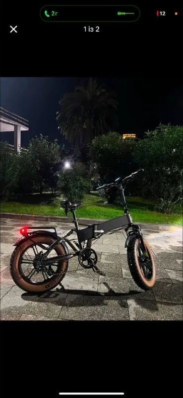 Электровелосипед fatbike 1