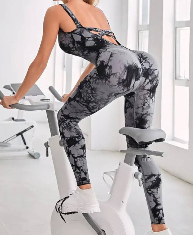 Женский спортивный комбинезон для йоги XS, S