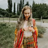 Хиппи аутфит, накидка, шортики, чокер 1