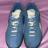 Кеды Reebok, голубые и черные 2