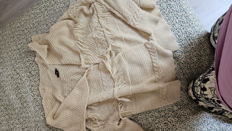 Блуза, сумка макраме, белые джинсы, платье, кимоно, брюки, кофта H&M 10