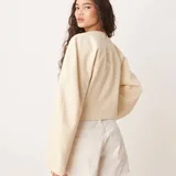 ASOS льняной, кремовый и чёрный жакеты 5