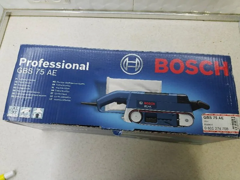 BOSCH ленточный шлифовальный аппарат 1