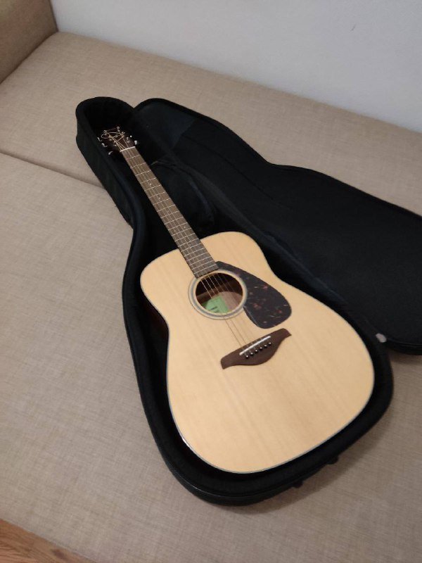 акустическая гитара Yamaha FG800 и чехол 2