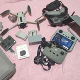 DJI Mini 3 Pro with accessories and controllers 2
