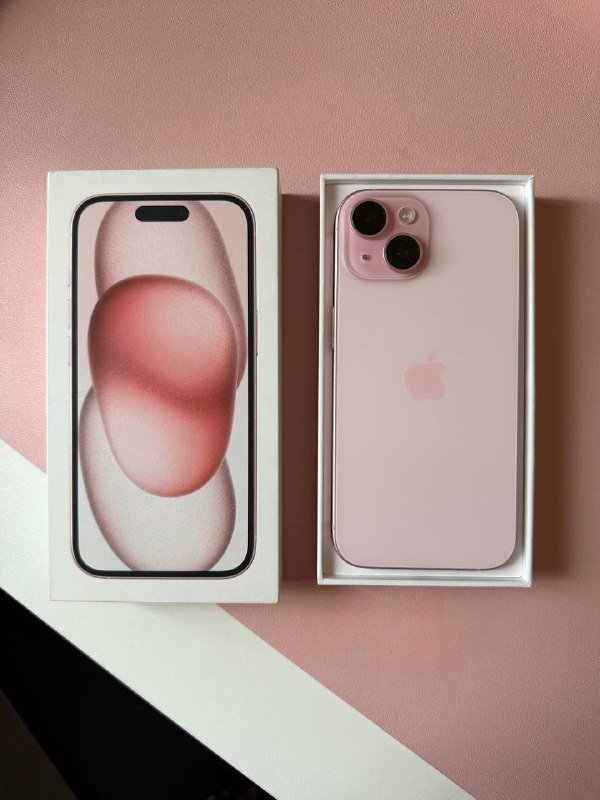 iPhone 15, 128GB, розовый 3
