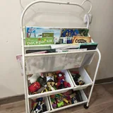 Shelves for toys and books, 4 and 12 bins 1