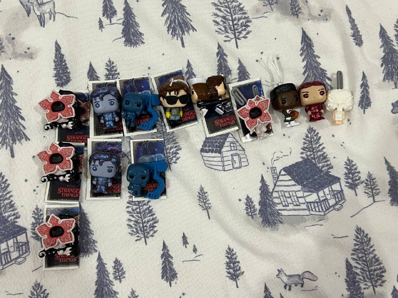 Фигурки фанко поп из киндеров Очень Странные Дела