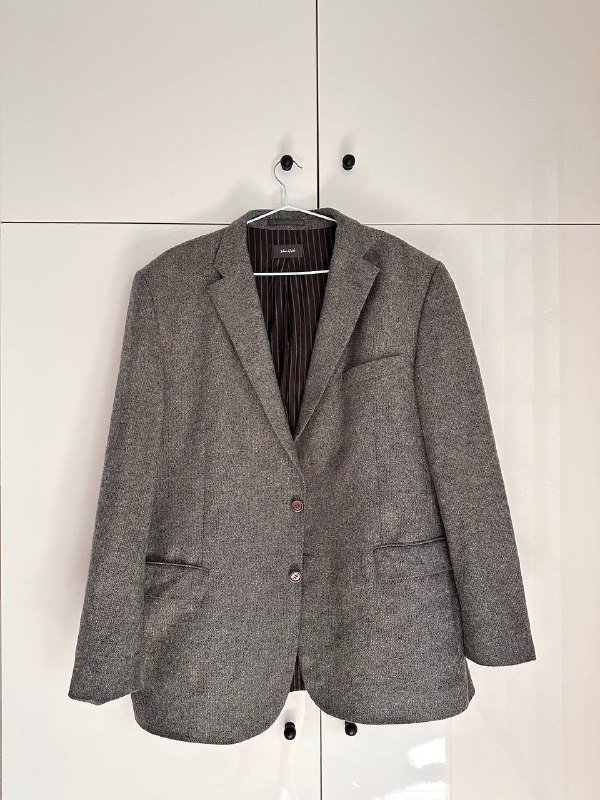 Мужской пиджак хлопок размер M-L