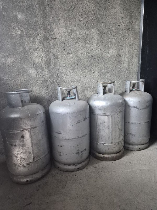 ვენტილაციის სისტემა, 50-ლიტრიანი გაზის ბალონები 5