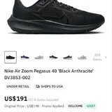 Nike Air Zoom Pegasus 40 кроссовки 6