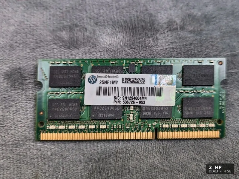 Модули оперативной памяти DDR3 для ноутбуков 1