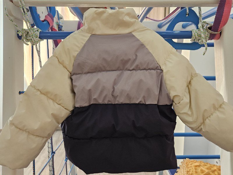 Теплая куртка пуховик для детей 92-98 2