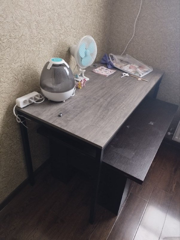 Стол серый 120х60