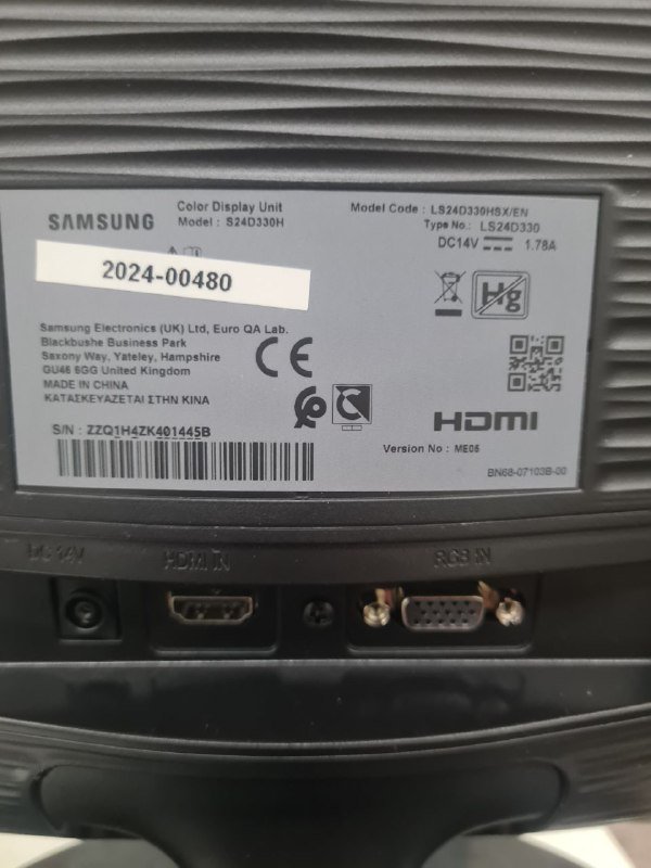 Монитор Samsung 24 дюйма 2