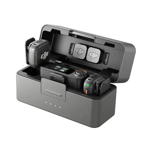 DJI Mic 3, 2 TX + 1 RX, Charging Case