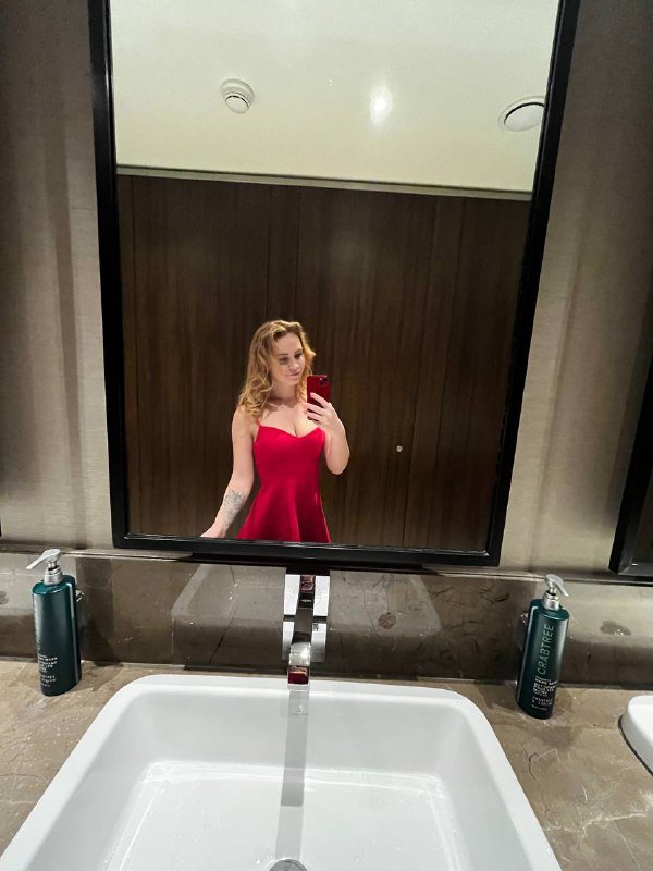 Платье Zara XS-S красное 4