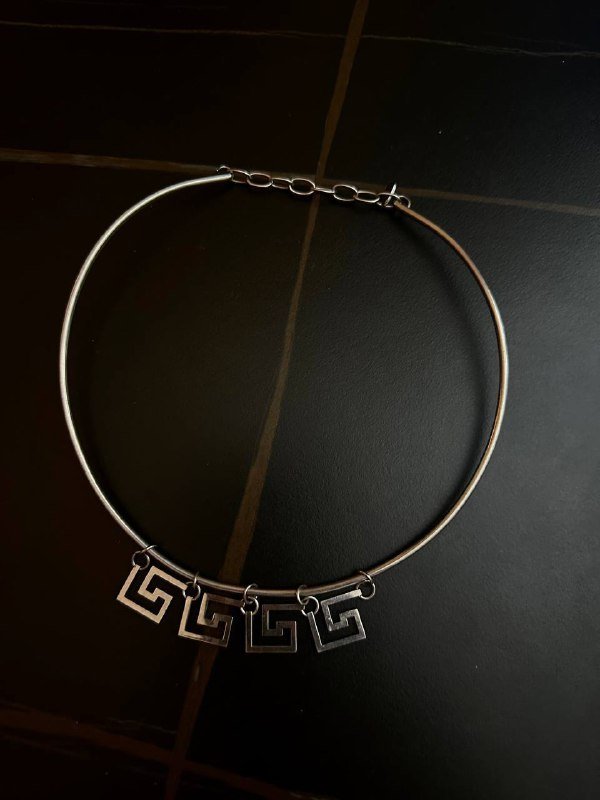 Оригинальное колье Swatch Greek Key