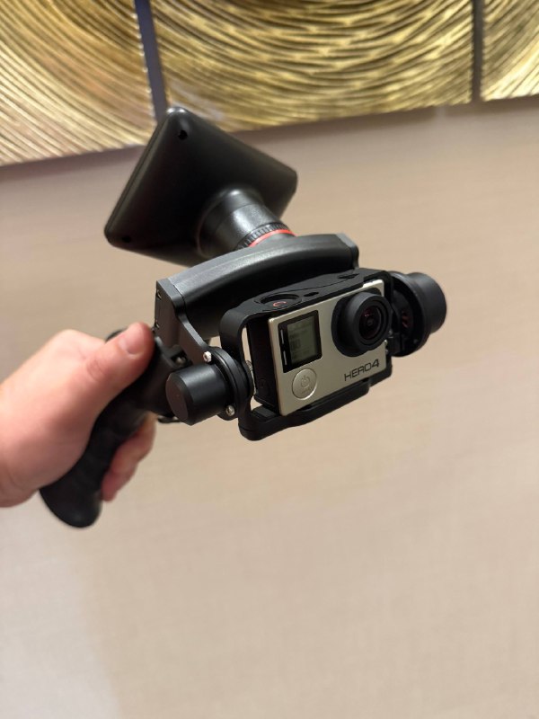 GoPro hero4 и система стабилизации Wenpod 2