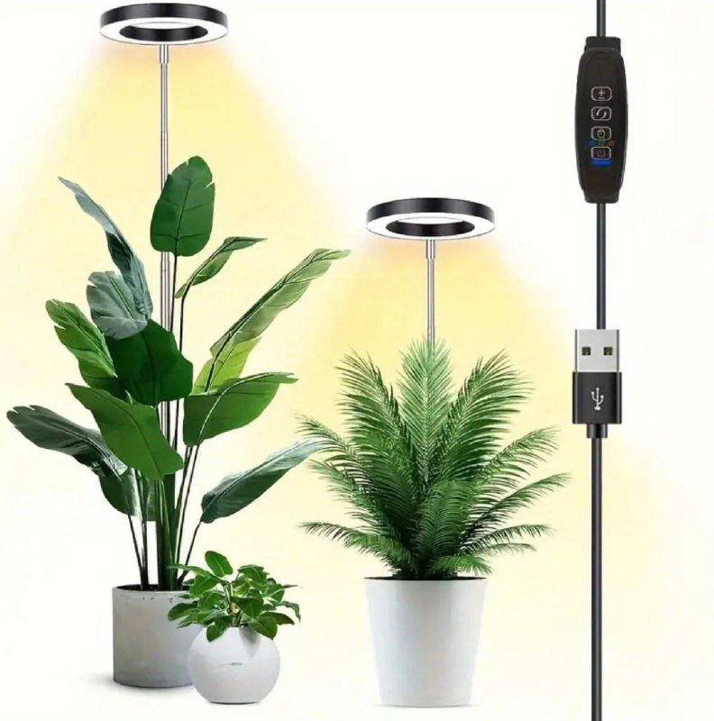 Кольцевая фитолампа для растений 3