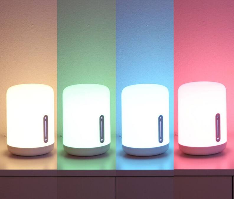 Прикроватная лампа Xiaomi, ночник, цвета и режимы света 3