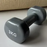 Коврик для йоги, гантель 3 кг, мяч для пилатеса 5