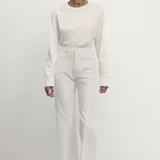 Рубашка Zara, свитер Massimo Dutti, костюм Nike, пальто Zara, реглан Zara, футболка Calvin Klein, джинсы Massimo Dutti 8
