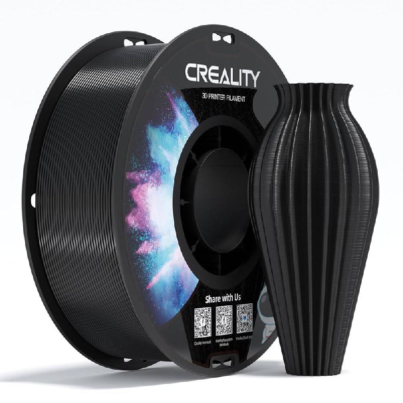 Филамент для 3d принтера Creality PETG белый, черный