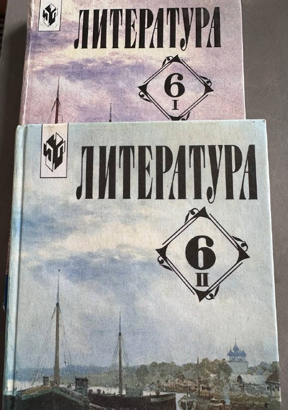 Учебники литературы 7 класс, 2 части