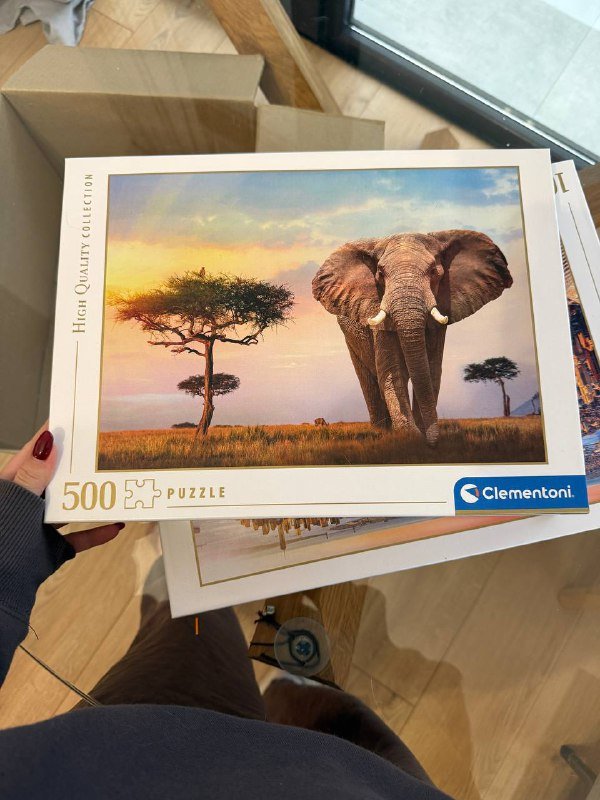 Пазлы 500 и 1000 штук