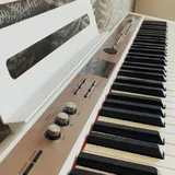 Fender Stratocaster, цифровое пианино NUX NPK-20, DJ-контроллер Pioneer DDJ-FLX4 3