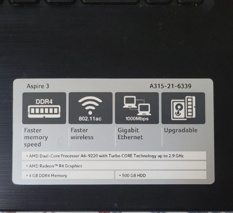Ноутбук Acer Aspire 3 2