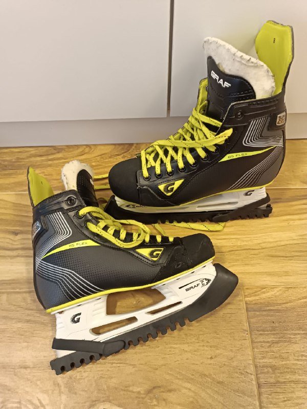 Коньки хоккейные мужские Graf supra g3035 размер 8