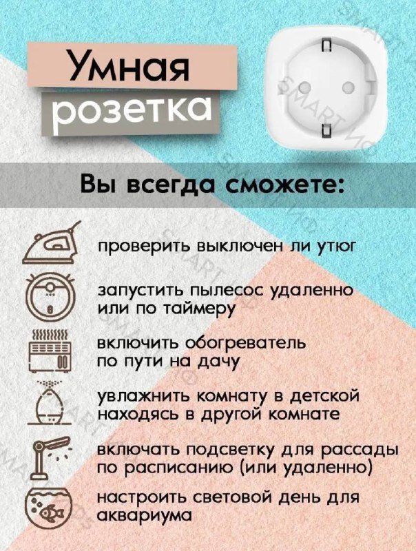 Умная розетка 20 А 2